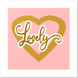 Lovely Love Posters and Art